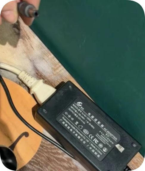 *Brand NEW* Suitable for Kudao/Kaijia power adapter KJ-BJ-1204A output 12V5A round port